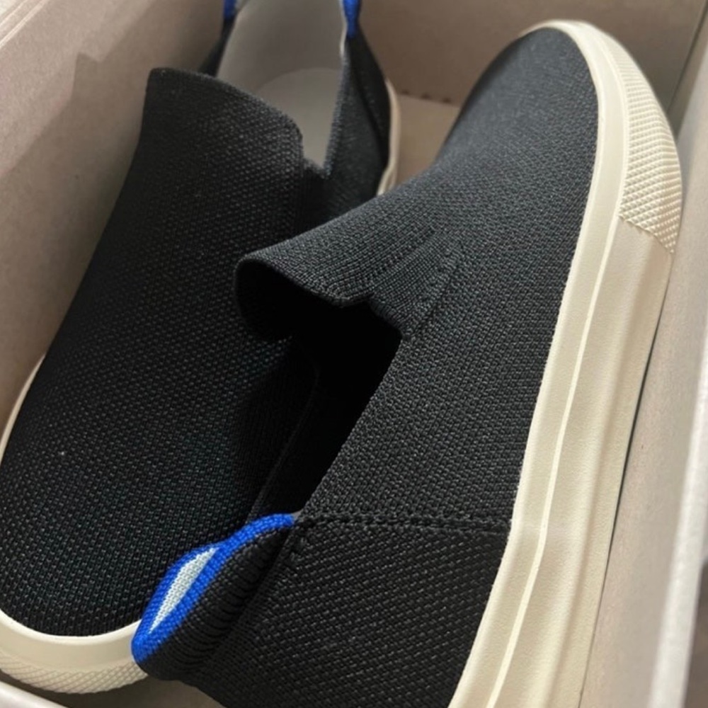 Rothy’s Women’s Black “ The City” Slip On Sneaker